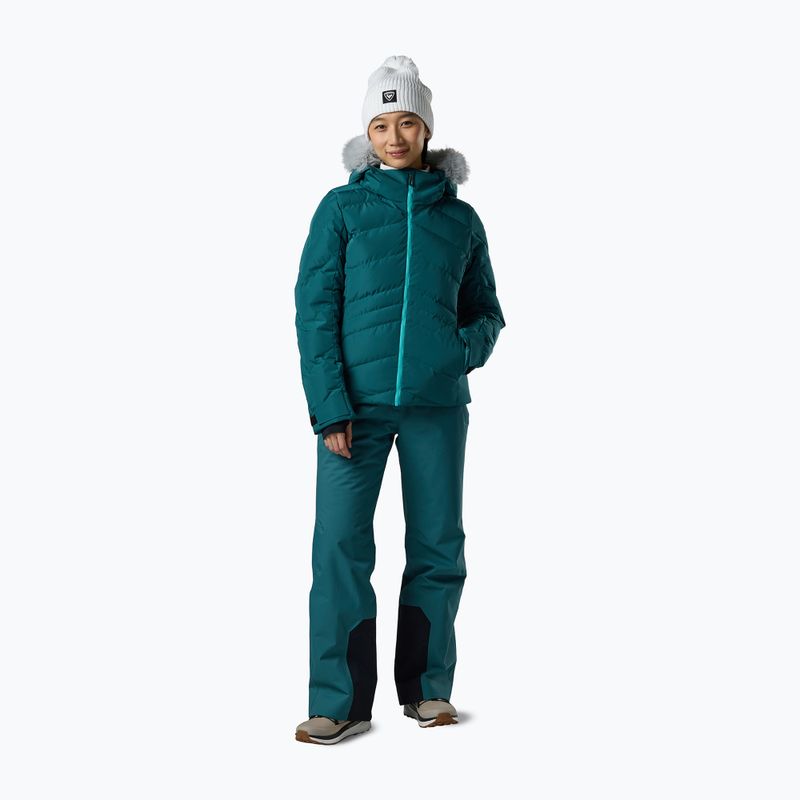 Női síkabát Rossignol Staci Insulated transformative teal pearly 2