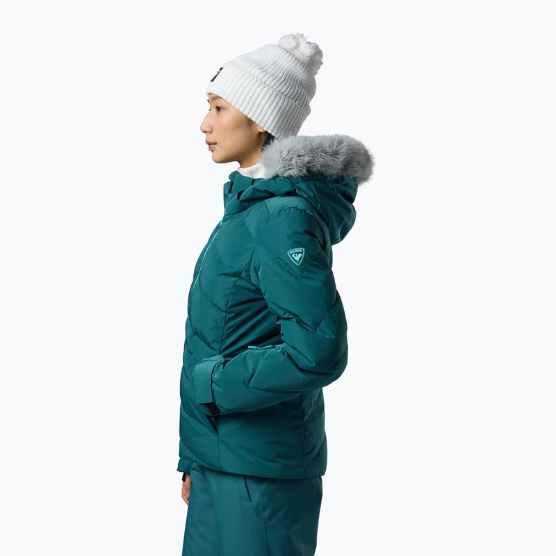 Női síkabát Rossignol Staci Insulated transformative teal pearly 4