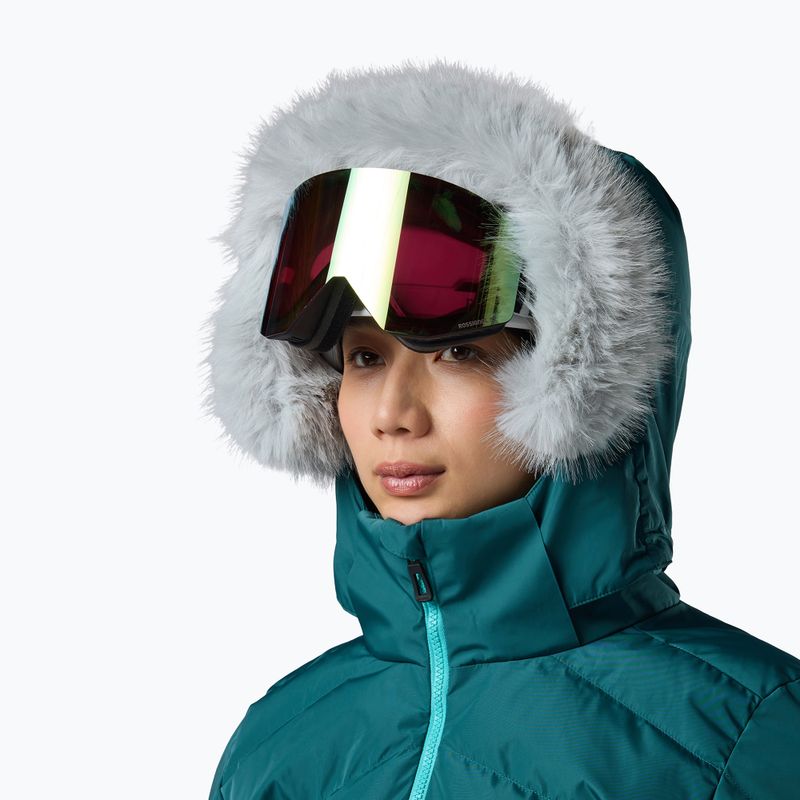 Női síkabát Rossignol Staci Insulated transformative teal pearly 13