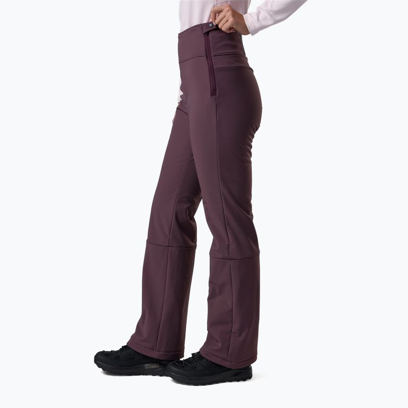Női sínadrág Rossignol Ski Softshell huckleberry 4
