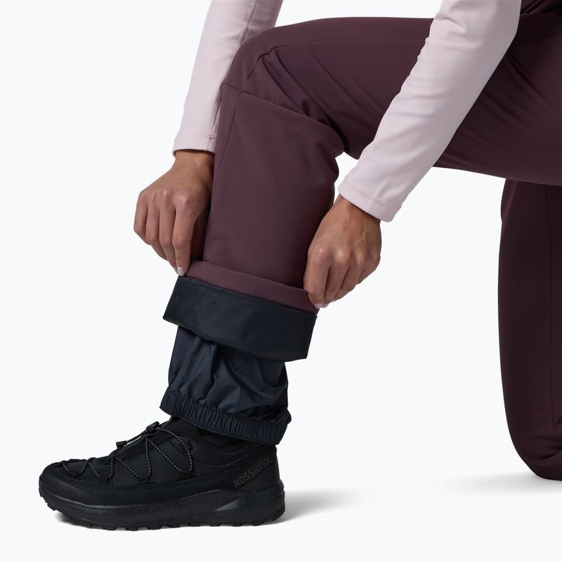 Női sínadrág Rossignol Ski Softshell huckleberry 7