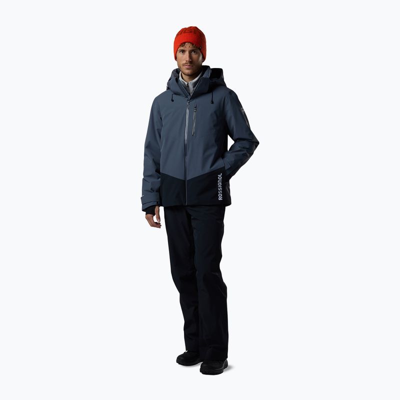 Férfi síkabát Rossignol 4WS Blackside Insulated turbulence/black 2