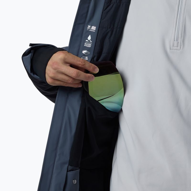 Férfi síkabát Rossignol 4WS Blackside Insulated turbulence/black 10