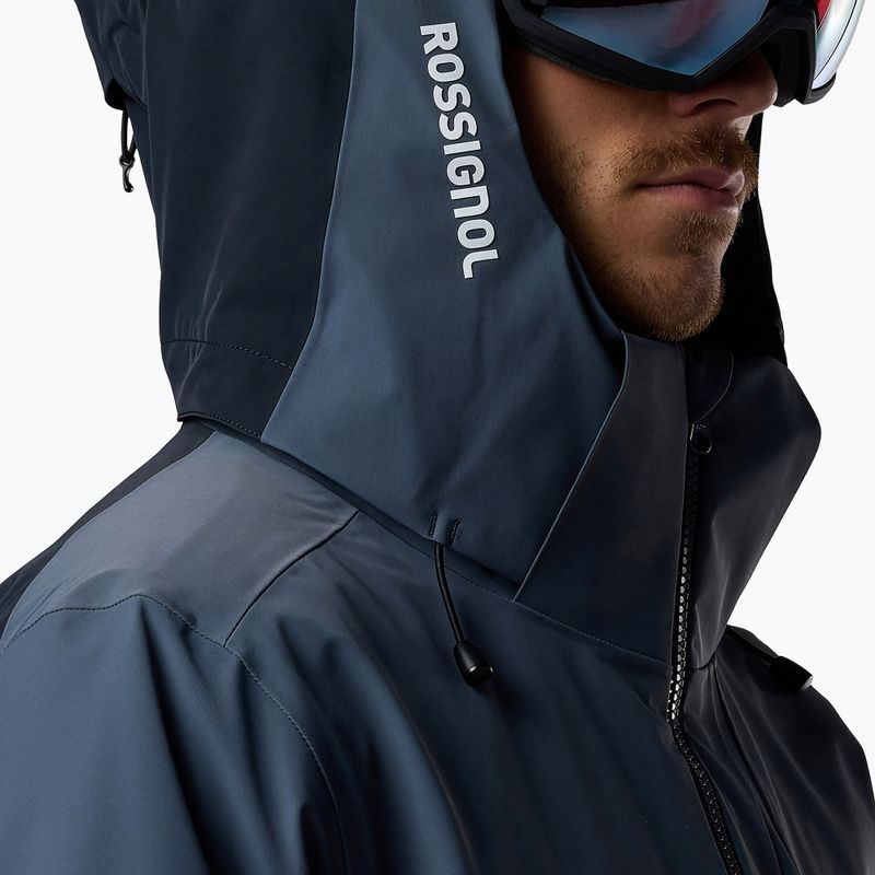 Férfi síkabát Rossignol 4WS Blackside Insulated turbulence/black 16