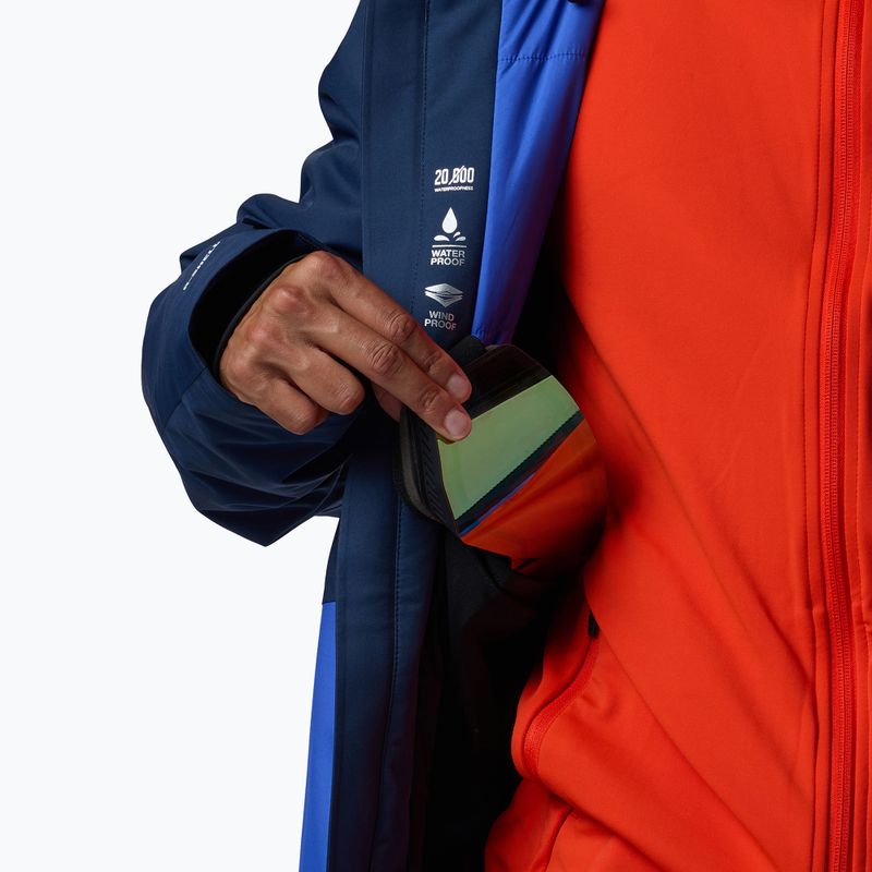 Férfi síkabát Rossignol Velika Insulated dazzle blue/dark navy 11