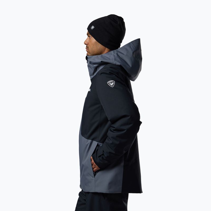 Férfi síkabát Rossignol Velika Insulated turbulence/black 4