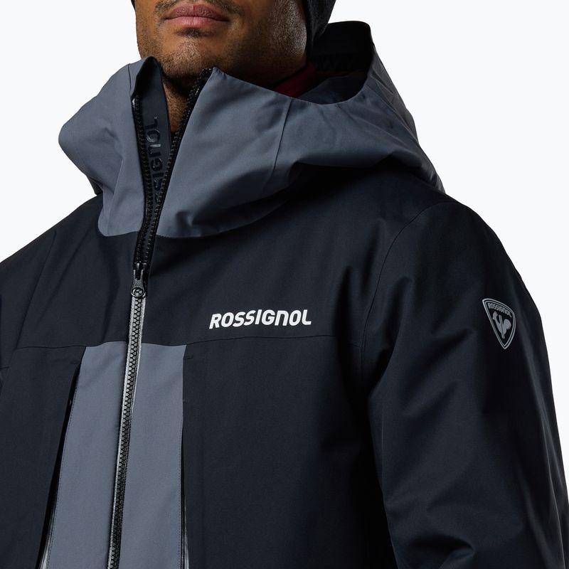 Férfi síkabát Rossignol Velika Insulated turbulence/black 5