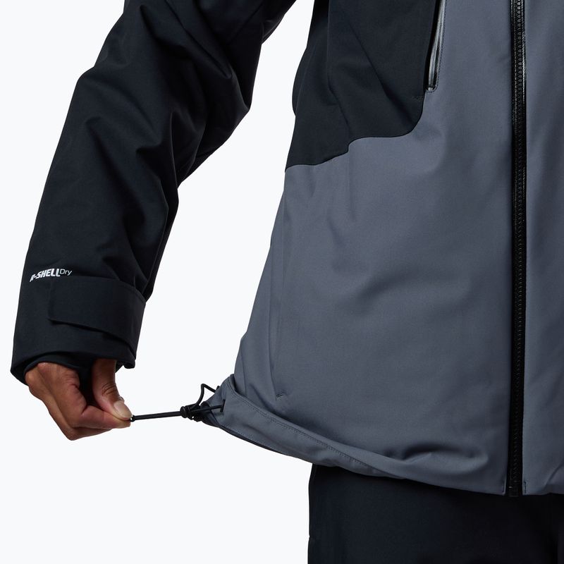 Férfi síkabát Rossignol Velika Insulated turbulence/black 9