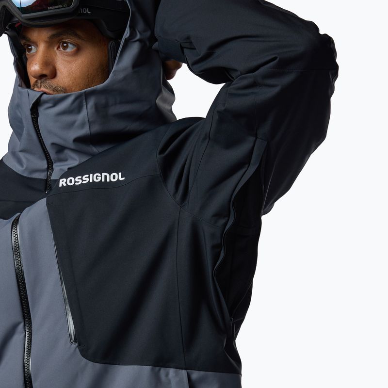Férfi síkabát Rossignol Velika Insulated turbulence/black 15