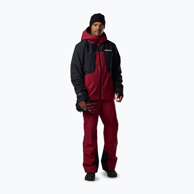 Férfi síkabát Rossignol Velika Insulated tibetan red/black 2