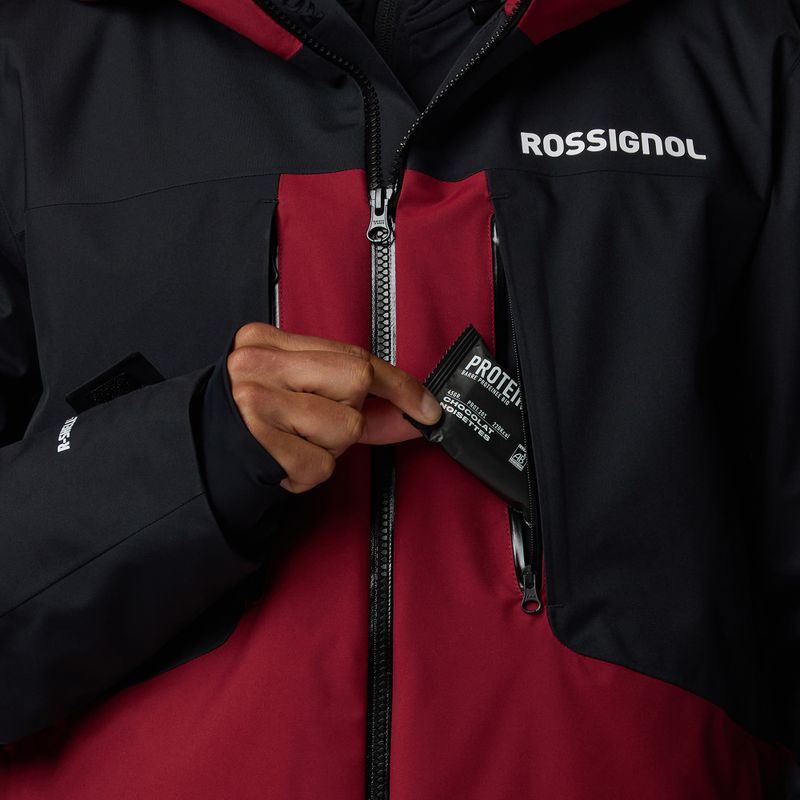 Férfi síkabát Rossignol Velika Insulated tibetan red/black 7