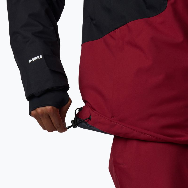 Férfi síkabát Rossignol Velika Insulated tibetan red/black 8
