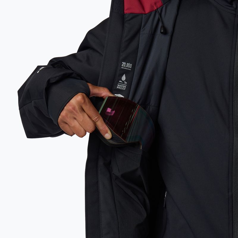 Férfi síkabát Rossignol Velika Insulated tibetan red/black 10