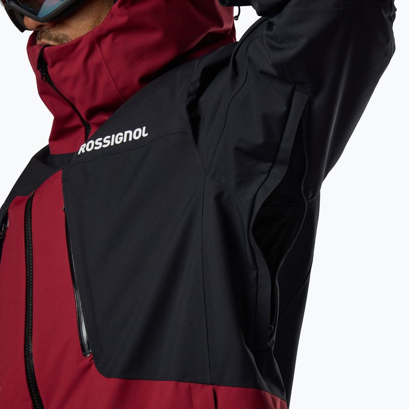 Férfi síkabát Rossignol Velika Insulated tibetan red/black 15
