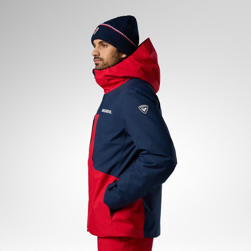 Férfi síkabát Rossignol Velika Insulated sports red/dark navy 4