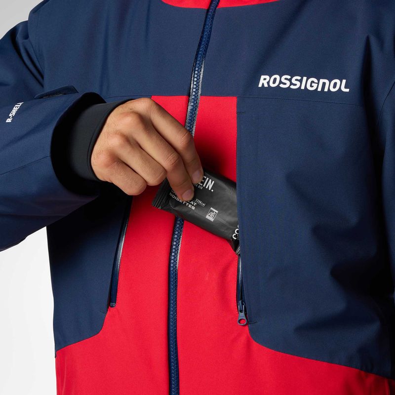 Férfi síkabát Rossignol Velika Insulated sports red/dark navy 8