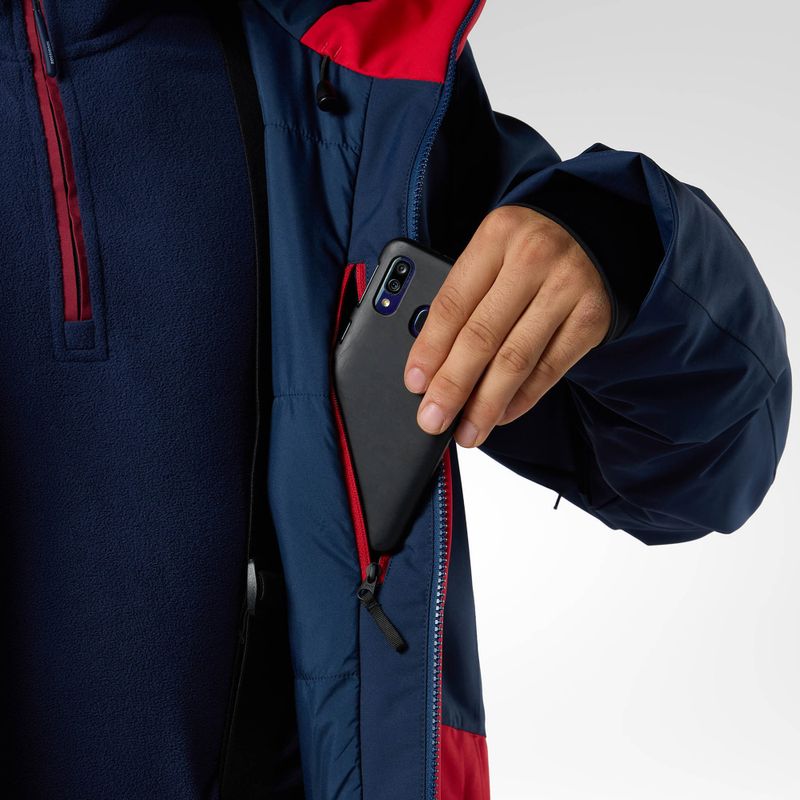 Férfi síkabát Rossignol Velika Insulated sports red/dark navy 10