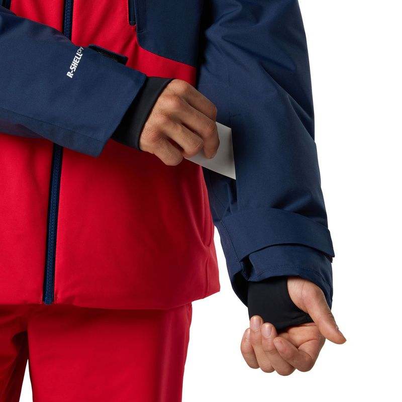 Férfi síkabát Rossignol Velika Insulated sports red/dark navy 14