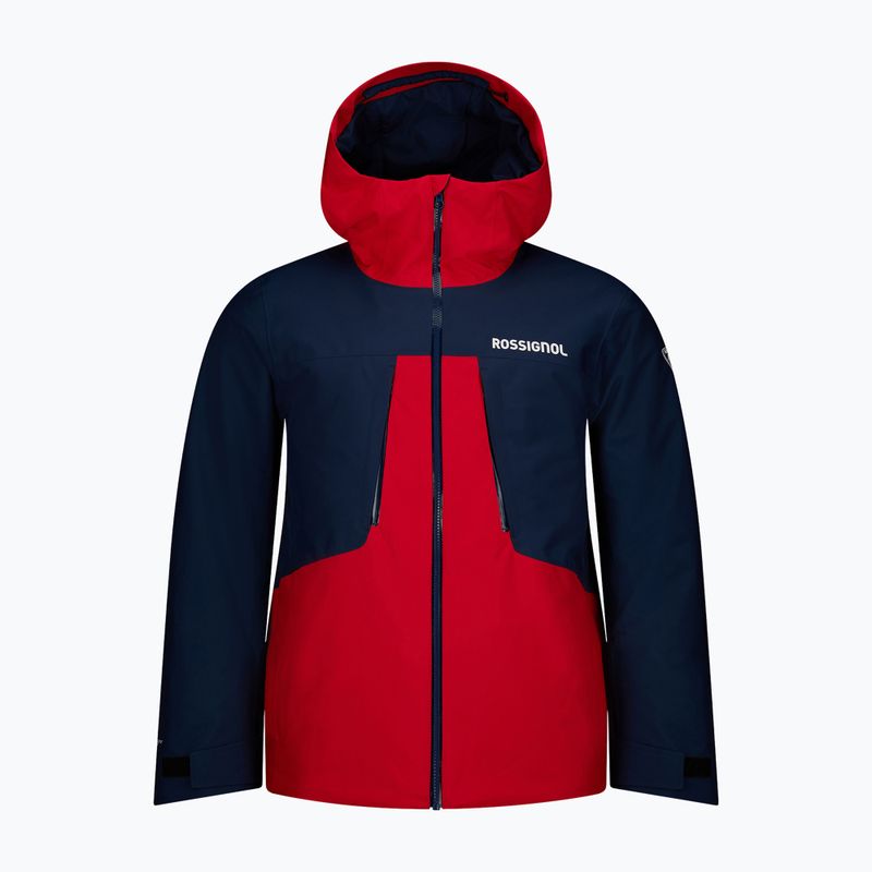 Férfi síkabát Rossignol Velika Insulated sports red/dark navy 17