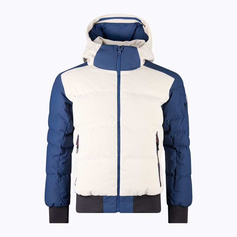 Férfi síkabát Rossignol Corduroy Down Bomber silver cloud/dark navy 15