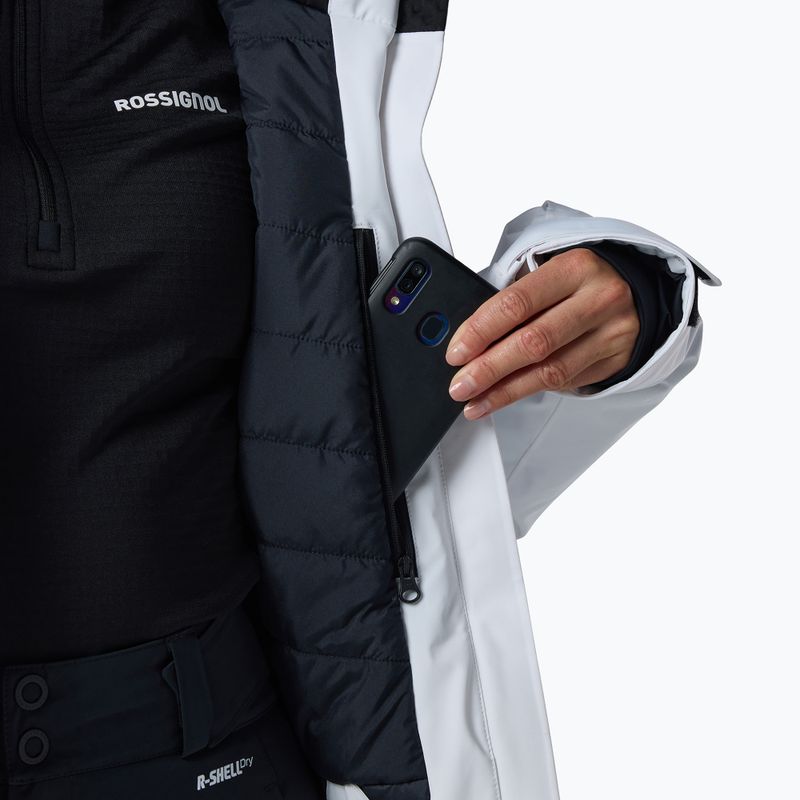 Női síkabát Rossignol 4WS Blackside Insulated ck/white 13