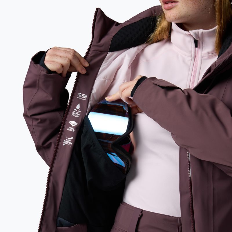Női síkabát Rossignol 4WS Blackside Insulated huckleberry 9