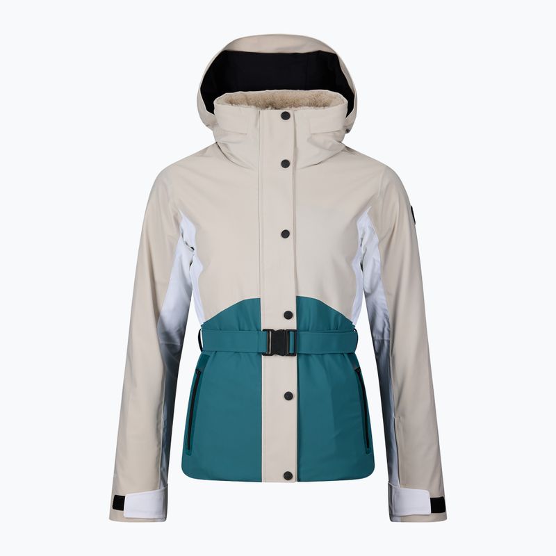 Női síkabát Rossignol Snowdazzle Belted silver cloud 15