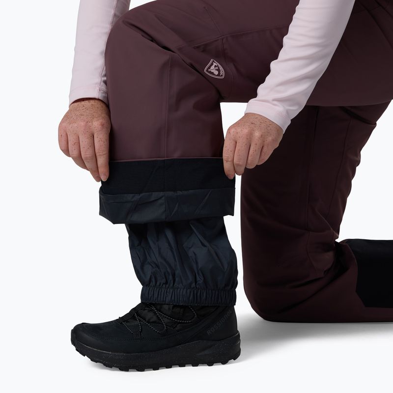 Női sínadrág Rossignol 4WS Blackside Insulated huckleberry 8