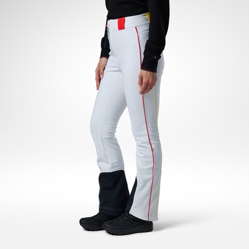 Női sínadrág Rossignol JCC Softshell white 4