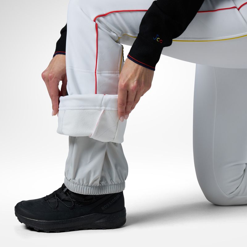 Női sínadrág Rossignol JCC Softshell white 7