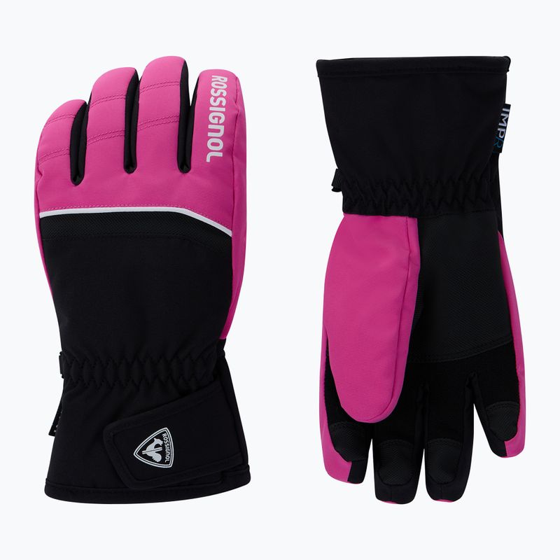 Gyerek síkesztyűk Rossignol Tech Impr G electric fuchsia