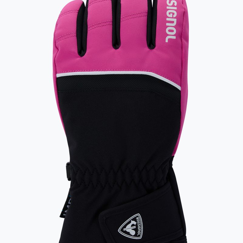 Gyerek síkesztyűk Rossignol Tech Impr G electric fuchsia 3