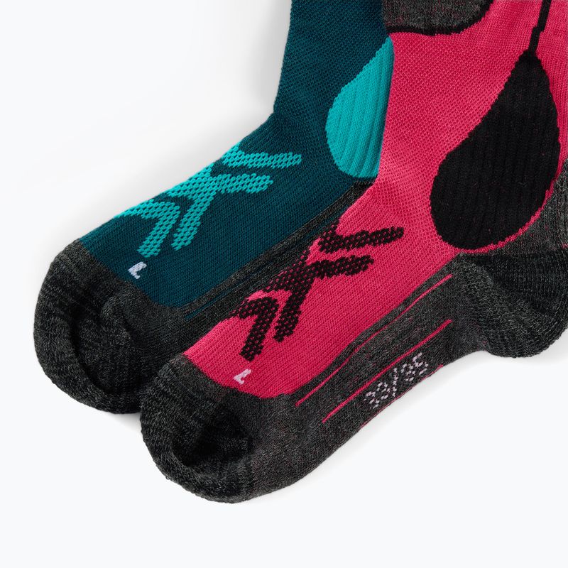 Gyerek sízokni Rossignol Essential 2 pack electric fuchsia 3
