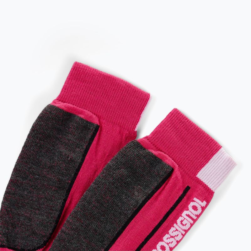 Gyerek sízokni Rossignol Essential electric fuchsia 2