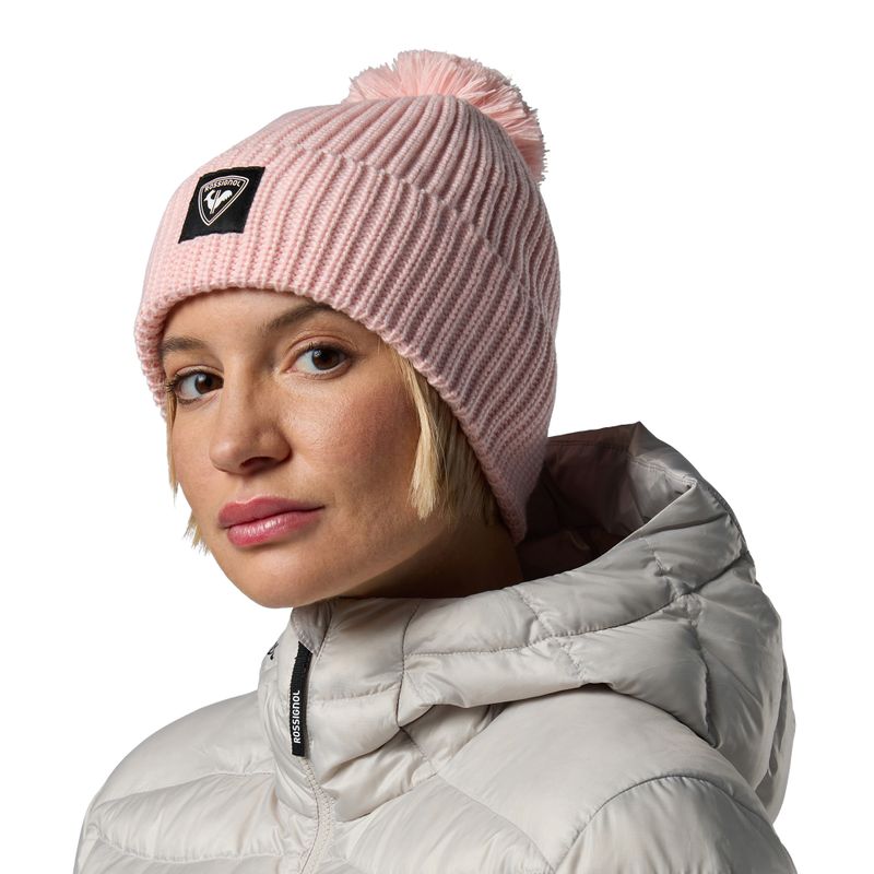 Téli sapka Rossignol Strawpile Pompom Beanie pale lilac 4