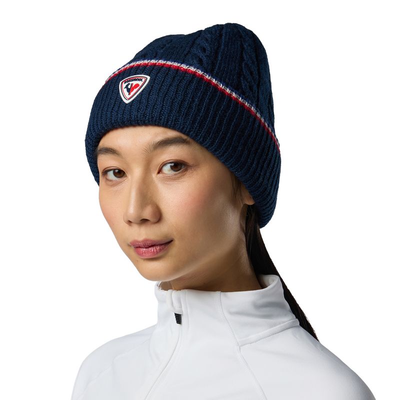 Téli sapka Rossignol Snowblaze Cuffed Beanie dark navy 4