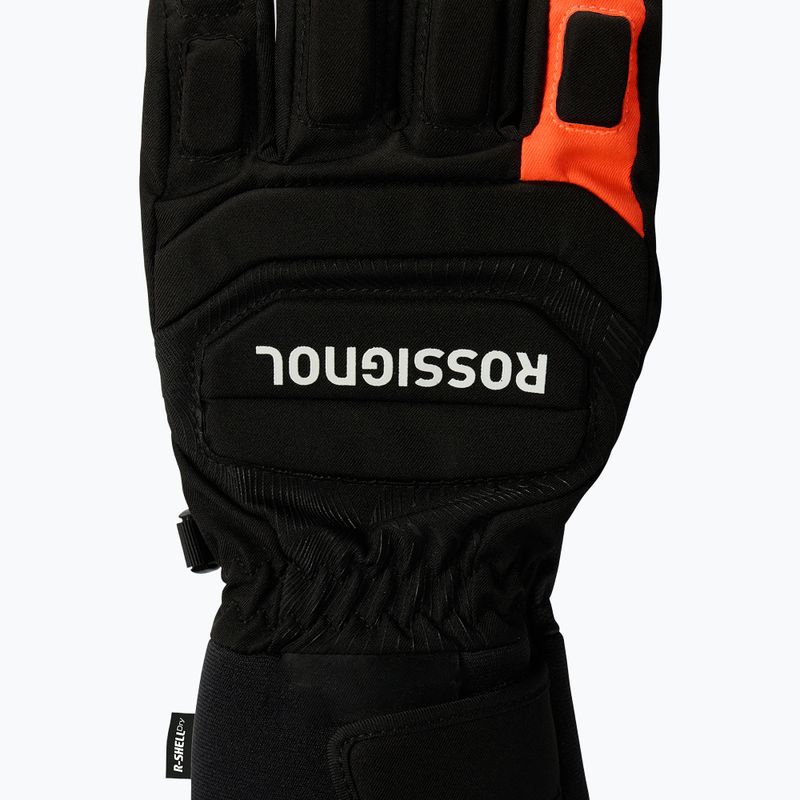Gyerek síkesztyűk Rossignol Hero R-Shell Dry black 3