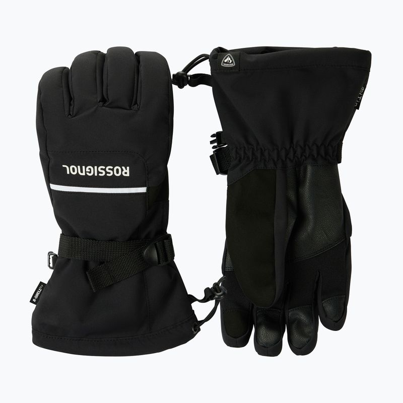 Férfi síkesztyűk Rossignol Action R-Shell Dry black 2