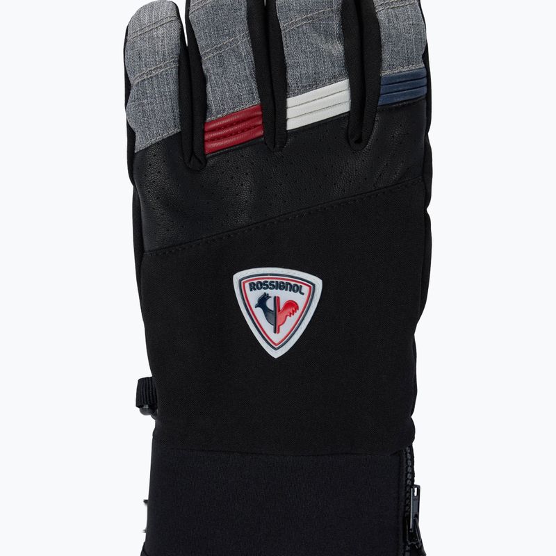 Férfi síkesztyűk Rossignol Strato R-Shell Dry heather grey 3