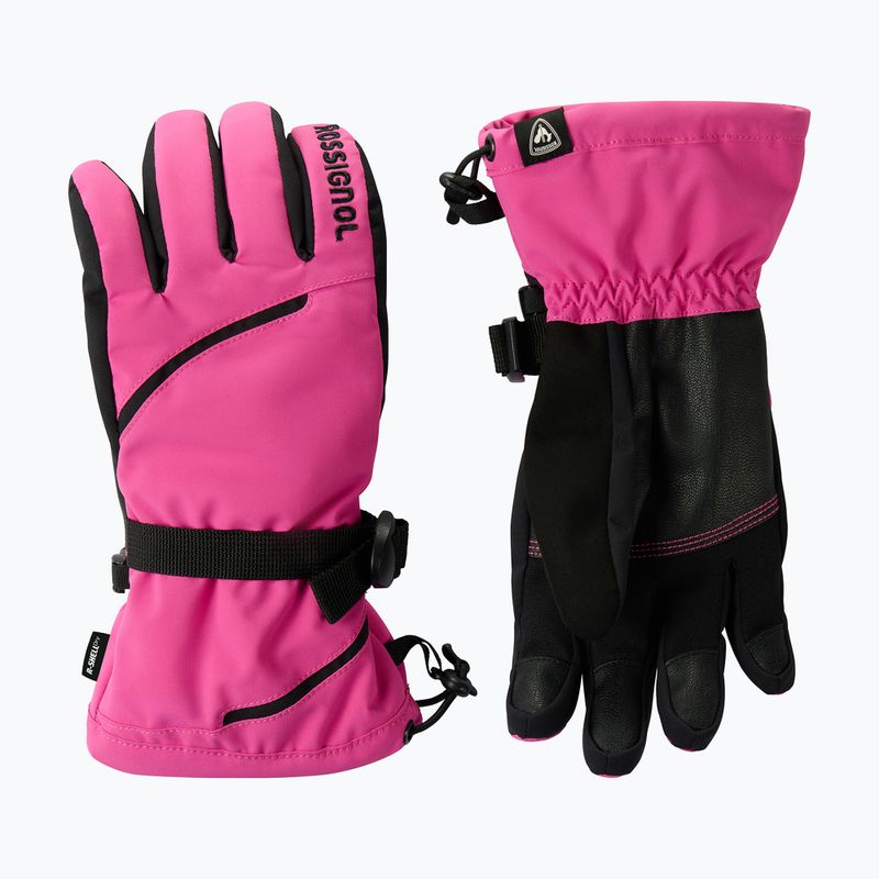 Női síkesztyűk Rossignol Temptation R-Shell electric fuchsia 2