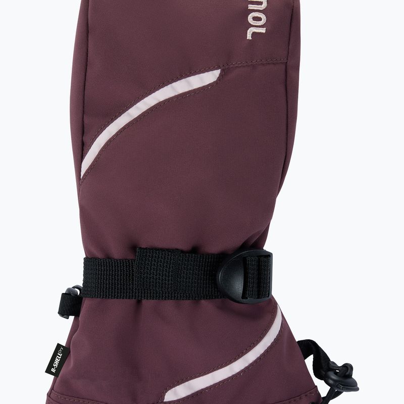 Női síkesztyűk Rossignol Temptation Mittens R-Shell huckleberry 3