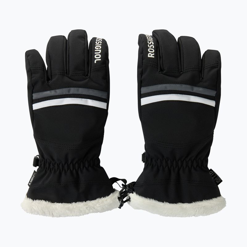 Női síkesztyűk Rossignol Piste R-Shell Dry black