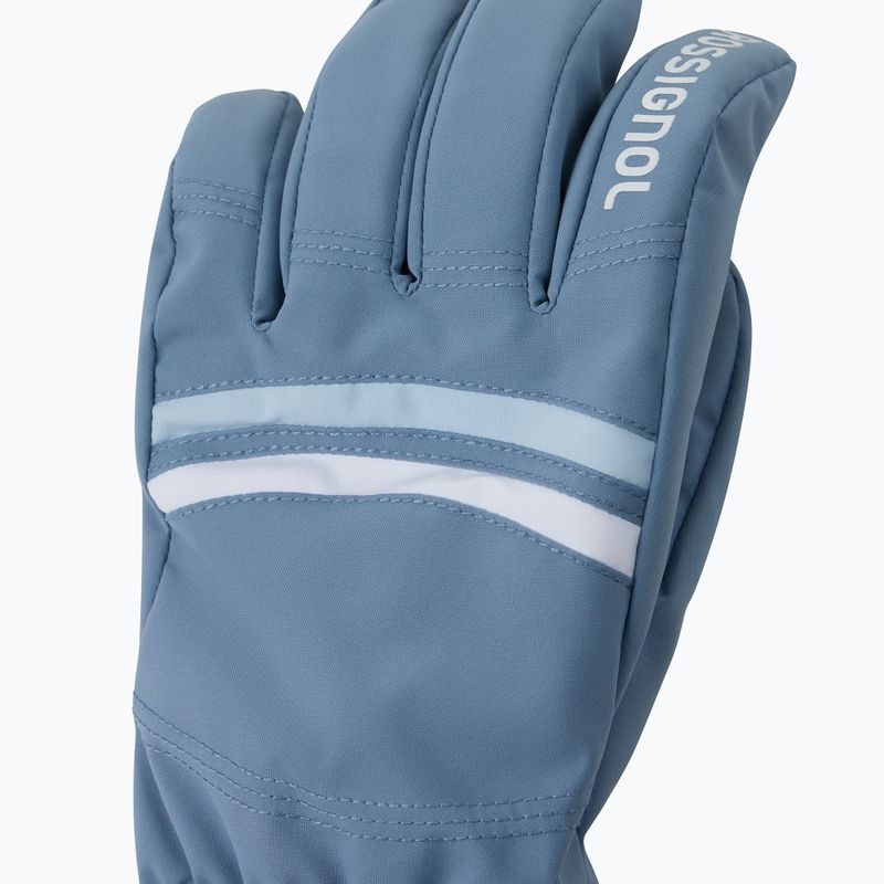 Női síkesztyűk Rossignol Piste R-Shell Dry windward blue 3