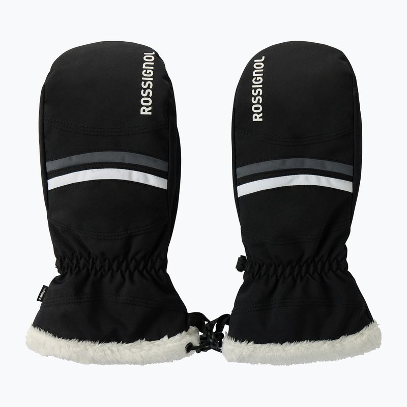 Női síkesztyűk Rossignol Piste Mittens R-Shell Dry black