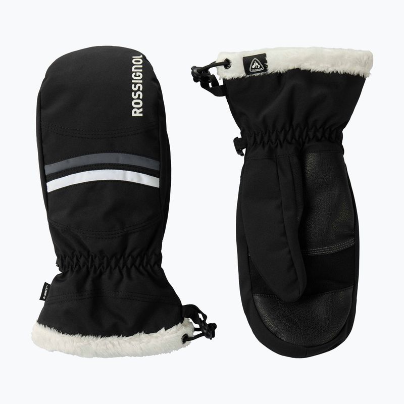 Női síkesztyűk Rossignol Piste Mittens R-Shell Dry black 2