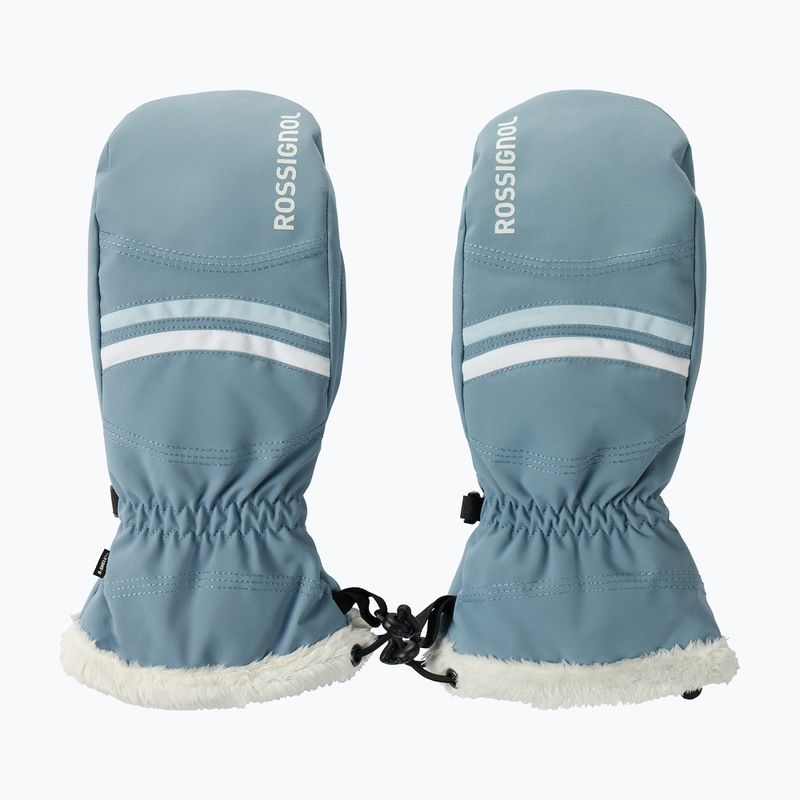 Női síkesztyűk Rossignol Piste Mittens R-Shell Dry windward blue