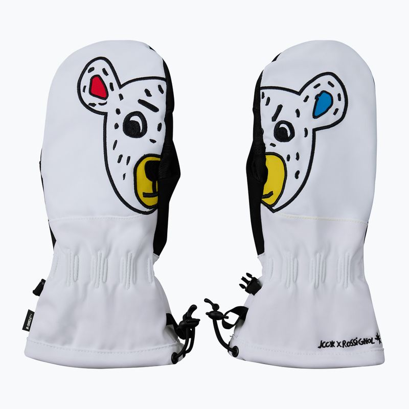 Női síkesztyűk Rossignol JCC Mittens R-Shell white 2