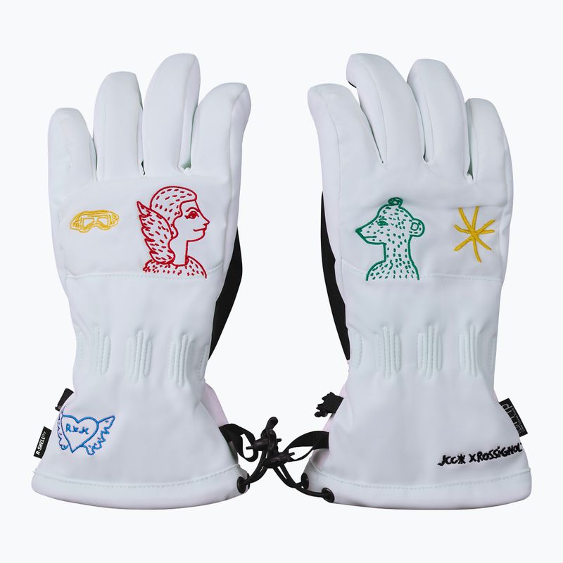 Női síkesztyűk Rossignol JCC R-Shell Dry white 2