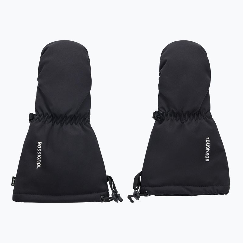 Gyerek síkesztyűk Rossignol Mittens R-Shell Dry black 2