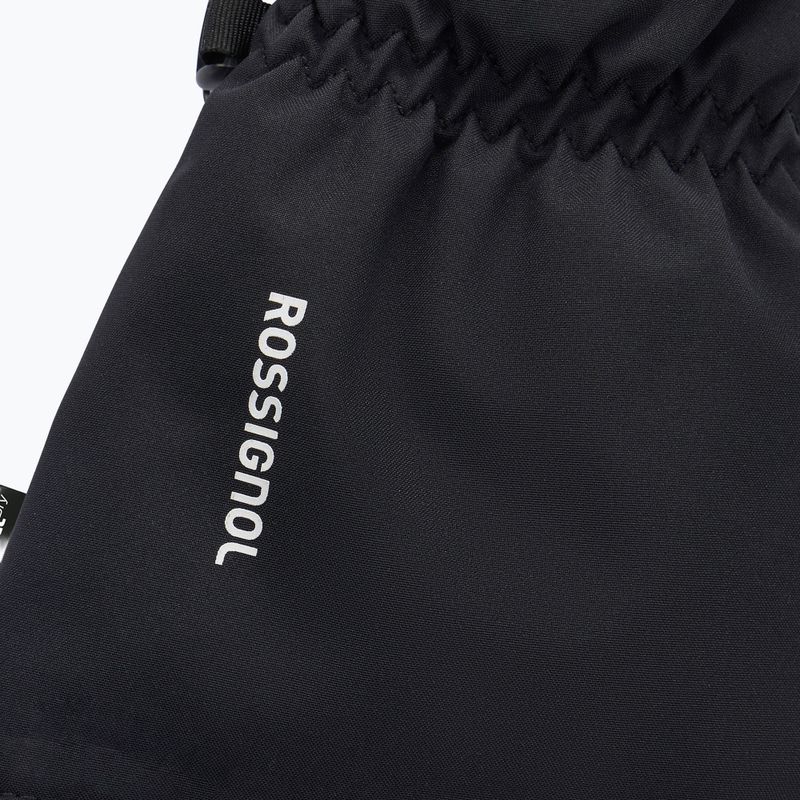 Gyerek síkesztyűk Rossignol Mittens R-Shell Dry black 3
